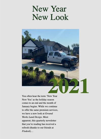 Ground Works Winter 2021 Newsletter